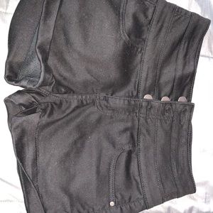 Black shorts